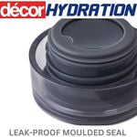 DECOR WHITE S/STEEL 300ml Vacuum Flask