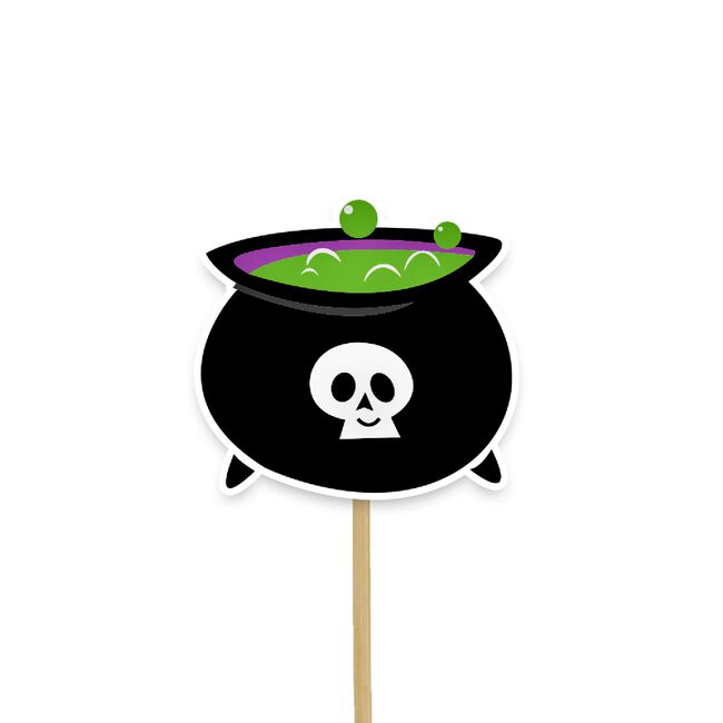 Halloween Fun Cupcake Toppers 