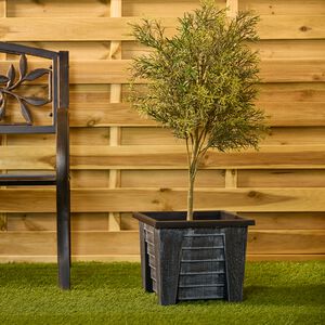 Antique Style Square Plant Pot 26.5cm