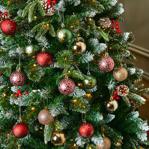 6cm Luxury Christmas Bauble Set 16 Pack