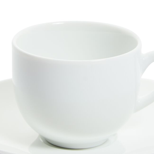 Abney & Croft White Espresso Cup & Saucer