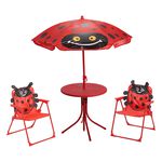 Ladybird  4 Piece Children's Garden Furniture Set
