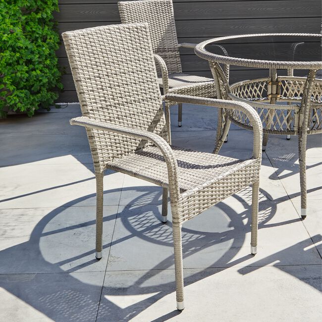 Siena 5 Piece Rattan Dining Set