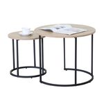 Bergstrom Set of 2 Coffee Table Oak