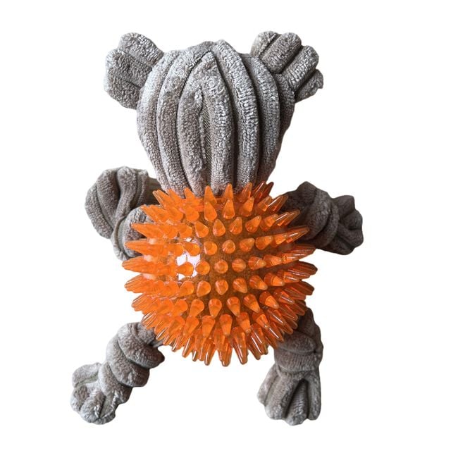 Monkey Plush Dog Toy