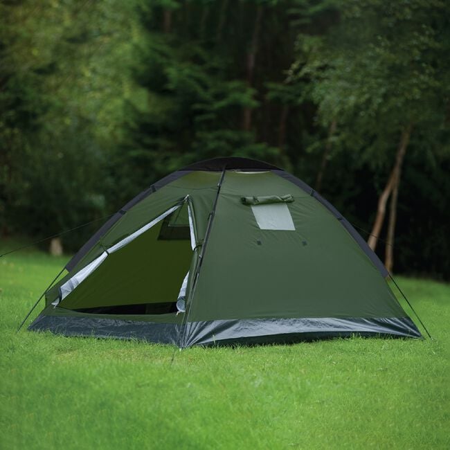 4 PERSON Dome Tent - Green