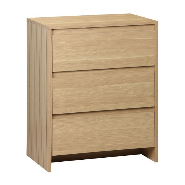 Fairmont Oak 3 Drawer Cabinet