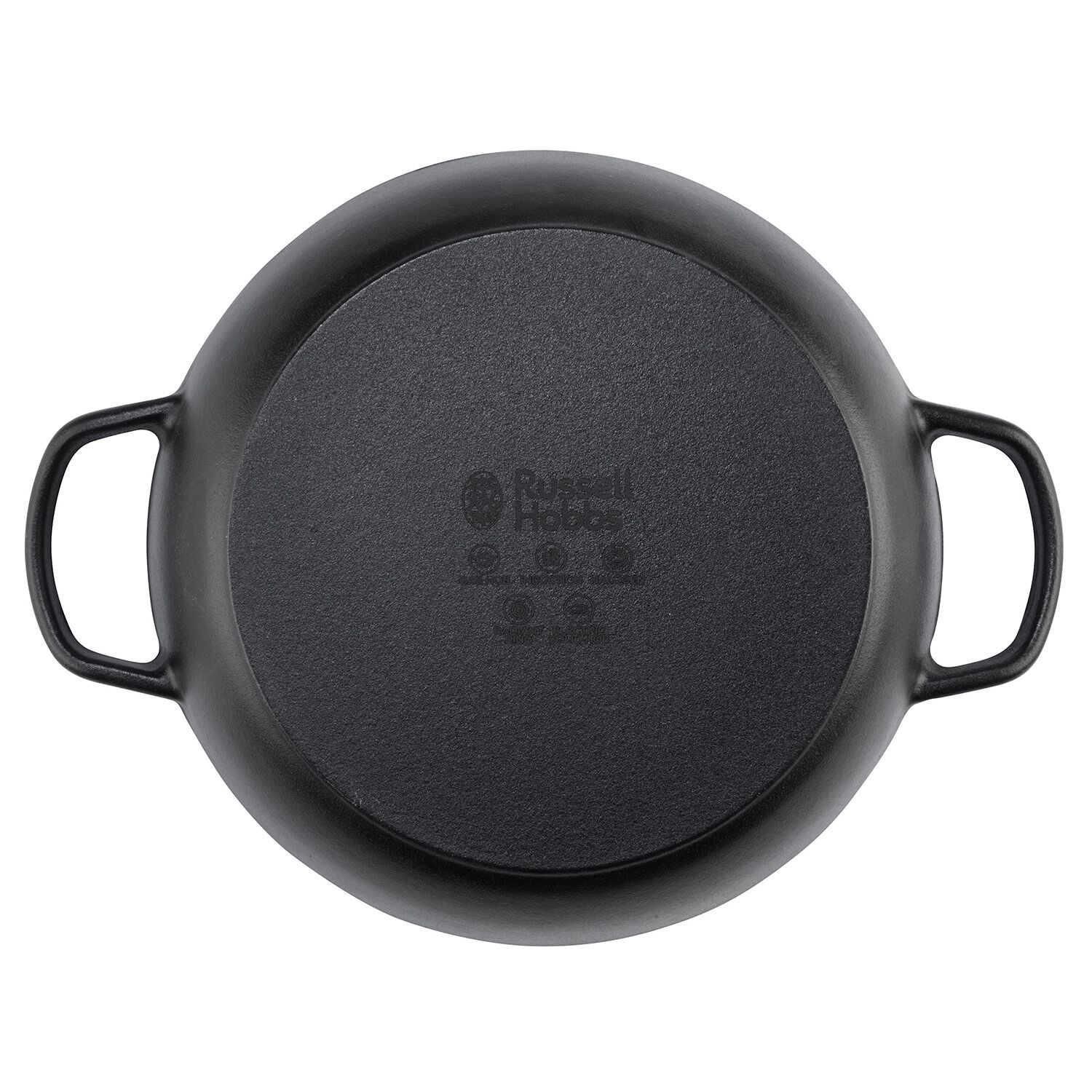 Russell Hobbs Black Cast Iron Casserole Dish Home Store + More