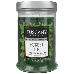 Tuscany Double Wick Forest Fir Candle 18oz