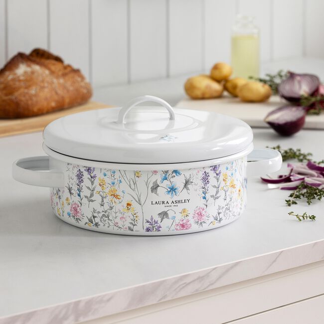 Laura Ashley Wild Meadow Round Casserole