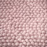 BIANCA ASPEN BOBBLE PINK 50X80cm Bath Mat 