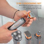 Carmen Titan 3-in-1 Cordless Shaver Set