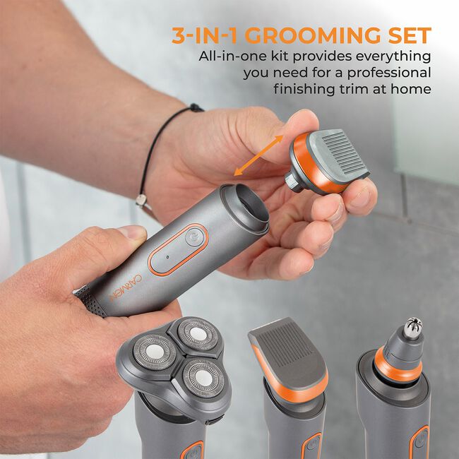 Carmen Titan 3-in-1 Cordless Shaver Set
