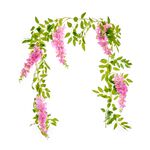 Pink Wisteria Garland 1.8M