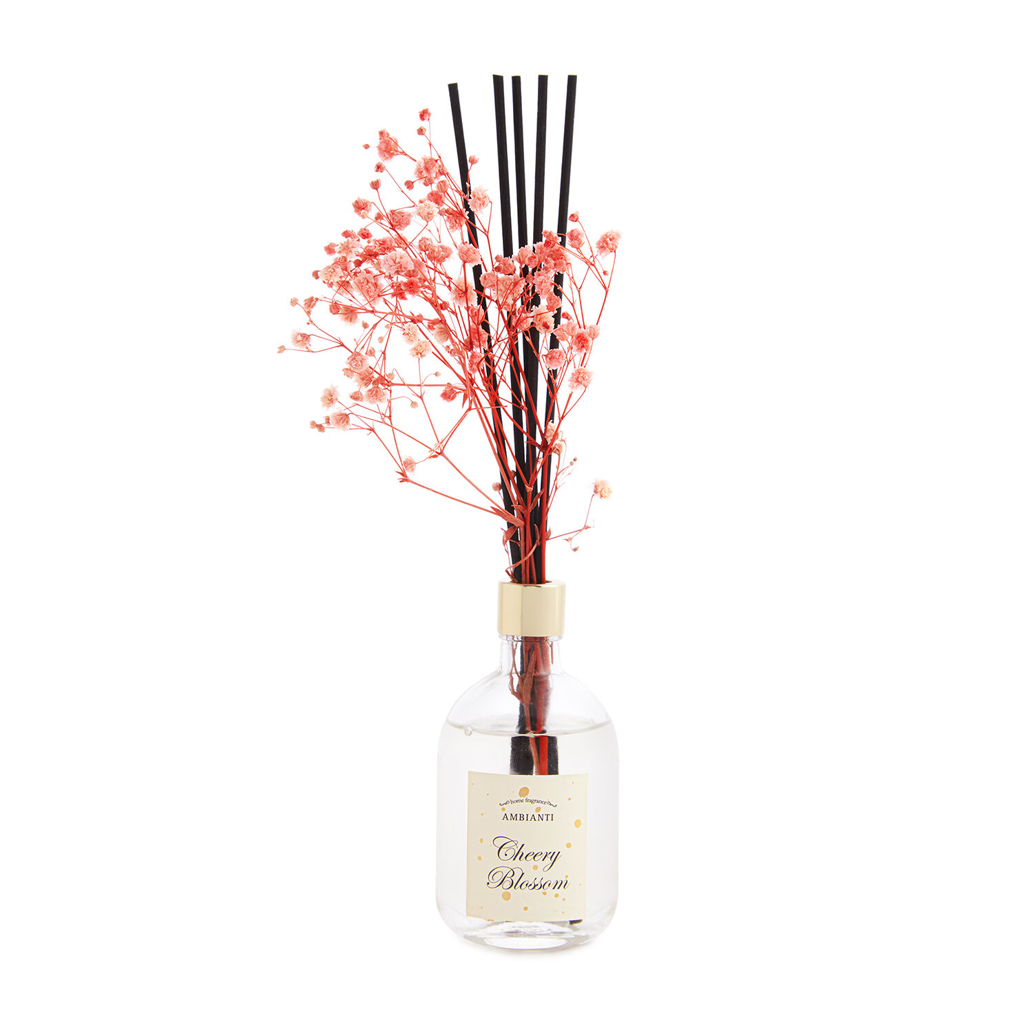 Ambianti Dried Flower Cherry Blossom Reed Diffuser Home Store + More