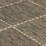 CHECKERED FLATWEAVE  60x110cm Grey