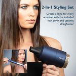 Carmen DC Pro Keratin Hair Dryer & Straightener