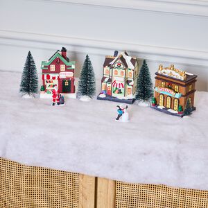 Luxury Glitter Snow Blanket 50cm x 80cm