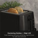 Hamilton Beach Stealth 2 Slice Black Toaster