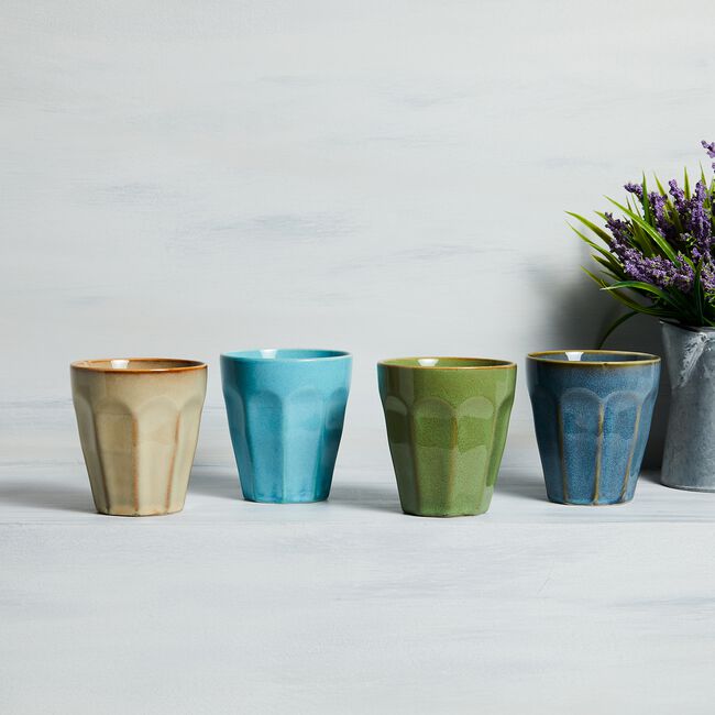 EXCELLENT HOUSEWARE 25cl 4 PORCELAIN Mugs
