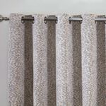 JACQUARD GEO MOCHA 66x54 Curtain