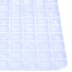ANTI BACTERIAL CLEAR 53x53cm Shower Mat