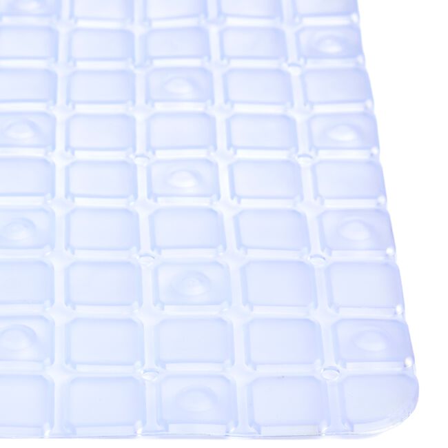 ANTI BACTERIAL CLEAR 53x53cm Shower Mat