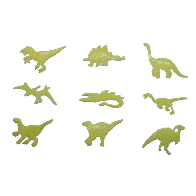 Glow In The Dark Dinosaur Stick-Ons