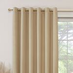 BLACKOUT & THERMAL CORDUROY NATURAL 66x54 Curtain