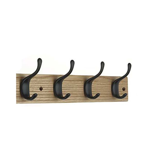 4 Hook Modern Ash Board