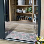 JVL Solemate Handcarved Honeycomb Doormat 57x100cm