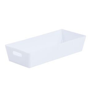 Studio 2.01 Rectangular Basket Ice White