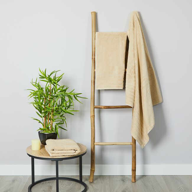  TURKISH COTTON SUPERSOFT 550GSM NATURAL Bath Sheet