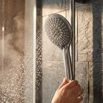 De Vielle 5 Function Jet Shower Head Chrome