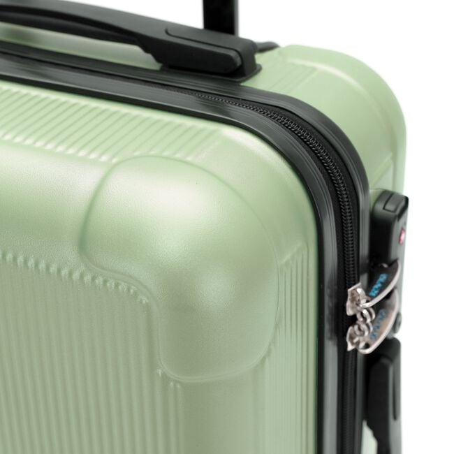 LARGE Lightweight Hardshell Luggage - Sage Green