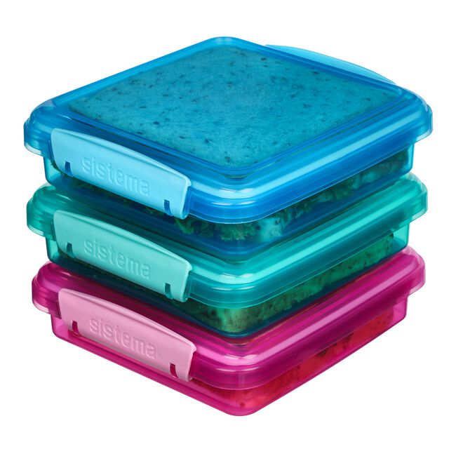 Sistema Klip It Sandwich Lunch Boxes