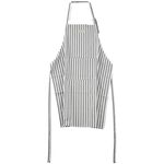 Stellar Grey Stripe Apron