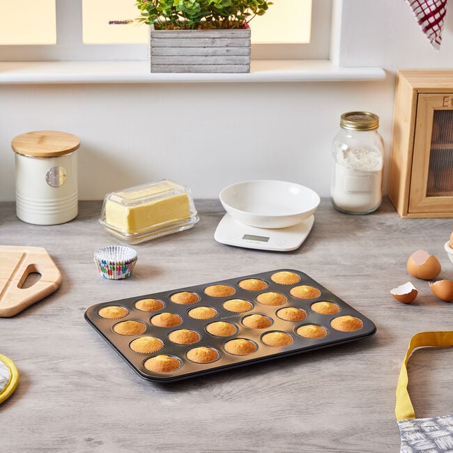 Bakers Select Mini Muffin Tray 24 Cup
