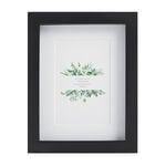 4x4 JENNY BLACK Photo Frame