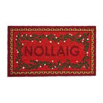 Nollaig Red Doormat 40cm x 70cm 