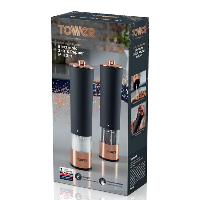Tower Electric Salt & Pepper Mill