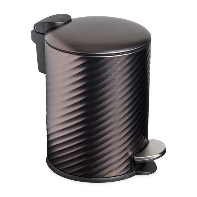 Spiral Embossed Bin 3L - Charcoal