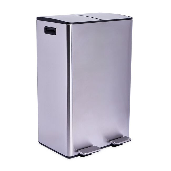 60L Recycle Bin Stainless Steel