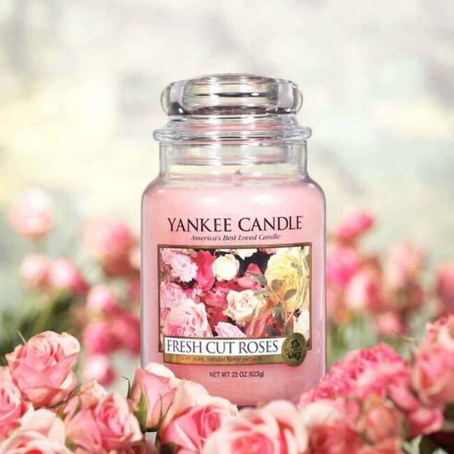Yankee Candle® Fresh Cut Roses Large Jar 22oz
