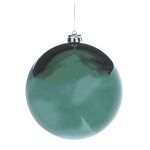 3 PACK 12CM Forest Green Baubles