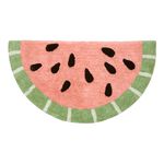Watermelon Shaped Bath Mat 50cm x 80cm