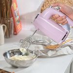 SALTER RETRO PINK Hand Mixer