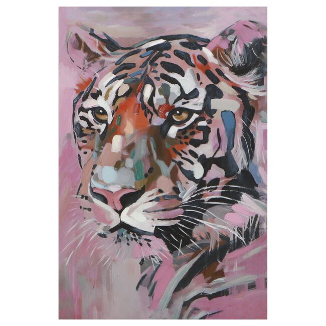 Vibrant Tiger Canvas - 60cm x 90cm