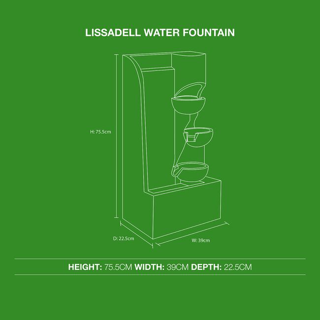 Lissadell Garden Water Feature