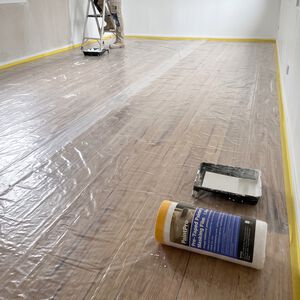 PaintPro Pre-Taped Painters Film 1.5m x 30m